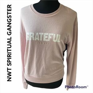 COPY - NWT SPIRITUAL GANGSTER COZY TOP☃️☃️